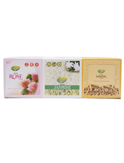 Combo Pack  (Jasmine + Sandal + Rose Soap)