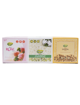 Combo Pack  (Jasmine + Sandal + Rose Soap)