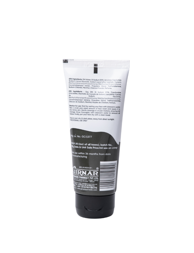 charcoal face wash
