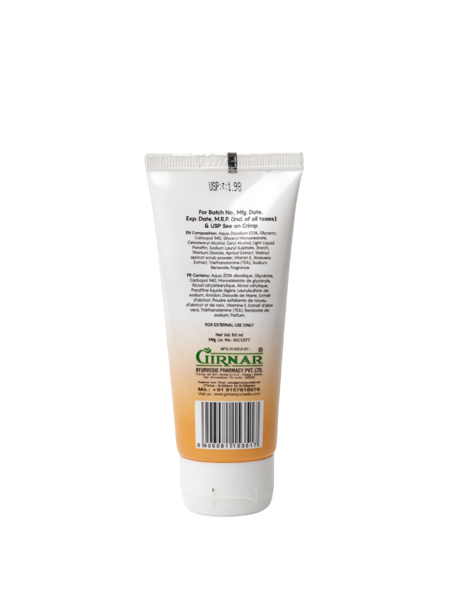 Walnut Apricot Face Scrub