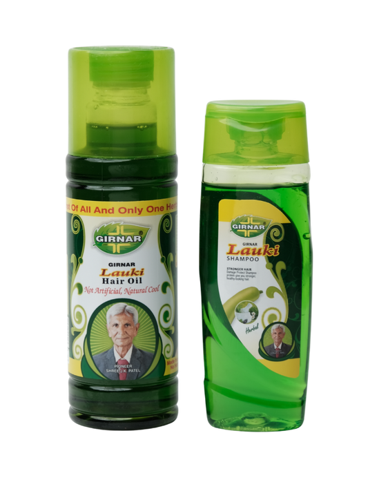 Hair Oil and Shampoo