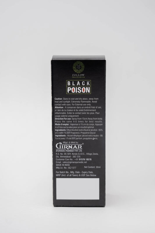 Follow Fragrances - Black Poison