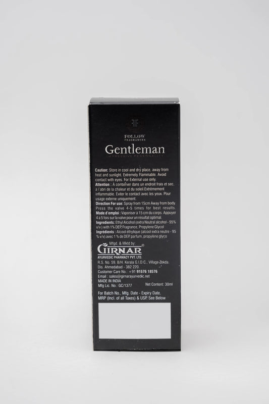 Follow Fragrances - Gentleman